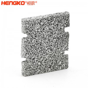 工廠直銷微米燒結(jié)粉末金屬316L不銹鋼濾板 液體油過(guò)濾系統(tǒng)用