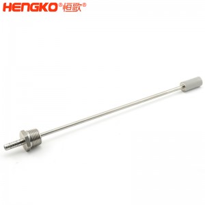 廠家生產氧氣調節(jié)器套件帶罐和長桿氣泡石_啤酒麥汁純氧爆氣系統曝氣頭