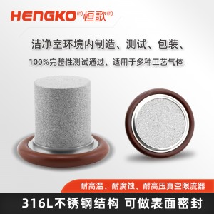 高流量超純氣體擴(kuò)散器_316L不銹鋼真空納米過濾器