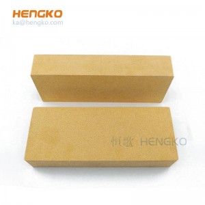 工廠定制微米易清洗高速青銅燒結(jié)多孔濾板 適用于濾水機(jī)