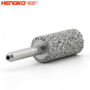 廠家定制316L粉末燒結(jié)不銹鋼過濾器曝氣頭，高強度耐腐蝕水族專用氣泡石