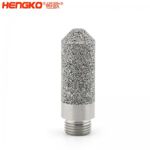 恒歌定制溫濕度傳感器不銹鋼316L金屬探頭保護(hù)罩防水防塵,暖通空調(diào)用