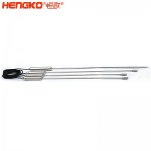 恒歌手持長桿溫濕度傳感器探頭耐高溫防塵高靈敏測(cè)量_用于土壤糧倉