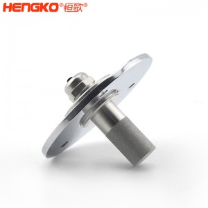 不銹鋼溫濕度探測器法蘭盤探頭外殼_透氣防水防爆用于氣象站測量