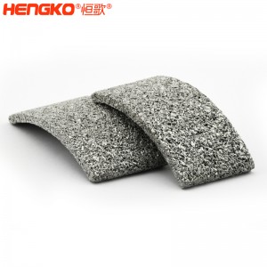 廠家定制316L不銹鋼高效濾芯防塵防水過濾效率高,用于食品飲料廠不銹鋼燒結(jié)濾片