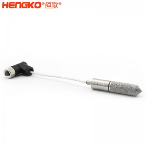恒歌定制高精度RHT30系列溫濕度傳感器高靈敏測(cè)量溫室大棚外螺紋不銹鋼探頭