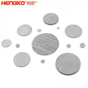出廠價供應快流速微米多孔燒結不銹鋼絲網(wǎng)粉末過濾片盤用于污水過濾