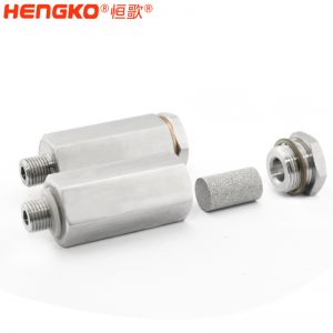 易燃液體、蒸汽燒結不銹鋼阻火器組合件限流器氣體儲存和運輸用