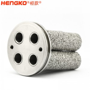 恒歌定制批發(fā)不銹鋼多孔過濾器,使用壽命長一體精美氣液工業(yè)設(shè)備濾芯
