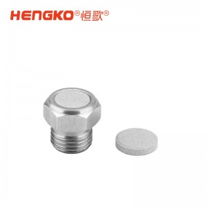 恒歌金屬氣動(dòng)消音器用于電磁閥、氣缸、空壓機(jī)等設(shè)備消音降噪