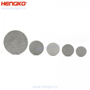 濾芯廠家不銹鋼316燒結網過濾片呼吸金屬孔隙均勻透氣，水處理過濾用