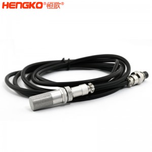 恒歌生產(chǎn)定制高靈敏IP65級防水溫濕度探測器探頭，用于農(nóng)業(yè)氣象站