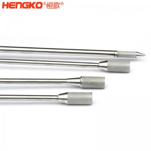 恒歌手持長桿溫濕度傳感器探頭耐高溫防塵高靈敏測(cè)量_用于土壤糧倉