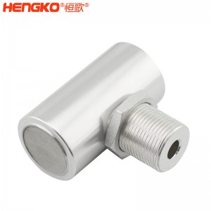廠家定制一氧化碳檢測(cè)不銹鋼防爆殼體外螺紋氣體傳感器保護(hù)元件