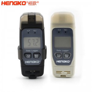 恒歌生產(chǎn)供應(yīng)無線溫濕度記錄儀傳感器低功耗抗干擾高精準(zhǔn)，用于藥品海鮮運(yùn)輸