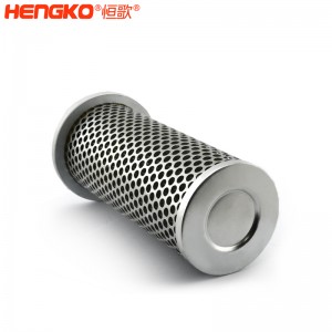 恒歌供應不銹鋼燒結(jié)網(wǎng)過濾器_耐腐蝕耐高溫多層絲網(wǎng)高強度易清洗濾芯